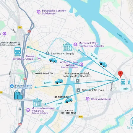 Проживание в семье Creative - 10 Minutes To Old Town & Seaside